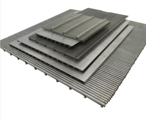 Stainless Steel Slot Wedge Wire Screen Johnson Filter Mesh For Wastewater Treatment