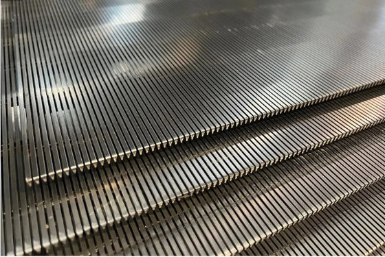 Ss 304 0.2 Mm Johnson Vee Wire Screen Welded Style