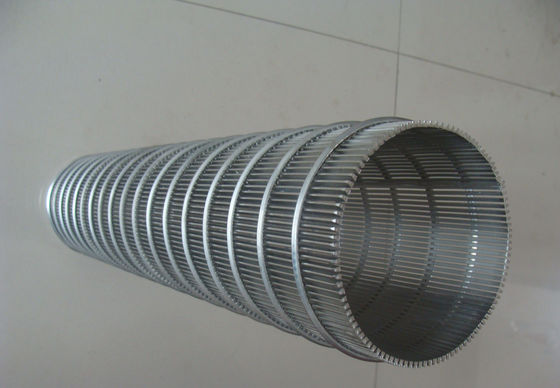 Long Service Life Wedge Wire Screens Ss 304 Flat