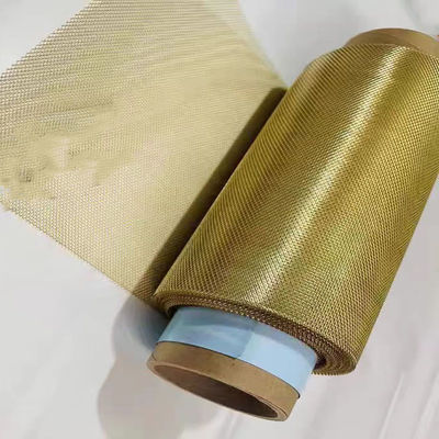 Anti Corrosion Brass / Cooper Expanded Metal Mesh For Electromagnetic Shielding