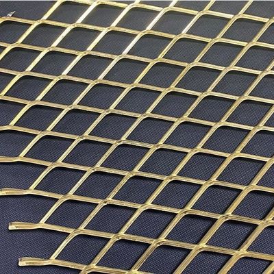 Low Resistance 99.96% Pure Copper Expanded Mesh For Battery