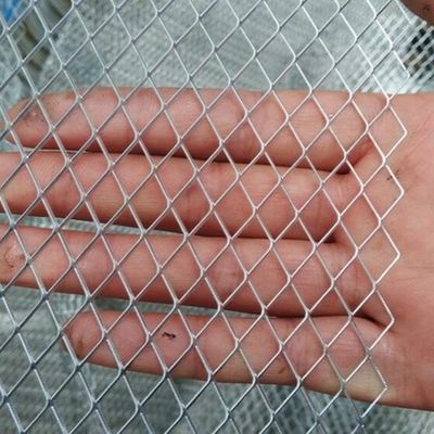 Standard Diamond Hole Aluminium Expanded Mesh For Ceiling System