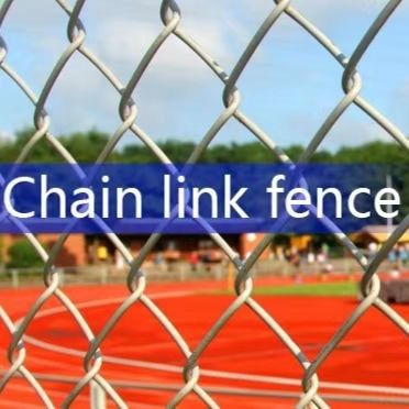 50*50mm Hot Dip Galvanized Chain Link Wire Mesh Fence For Football Ground Net