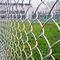 50*50mm Hot Dip Galvanized Chain Link Wire Mesh Fence For Football Ground Net