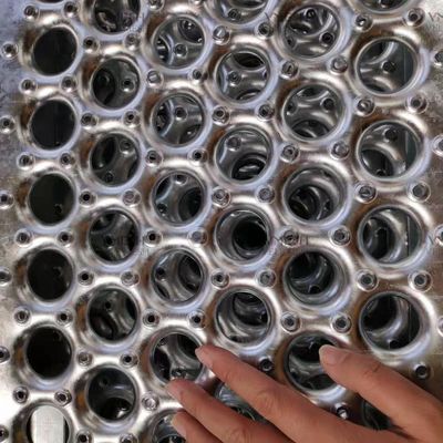 Aluminum Round hole Perf O Grip Safety Grating For Walkway Platform