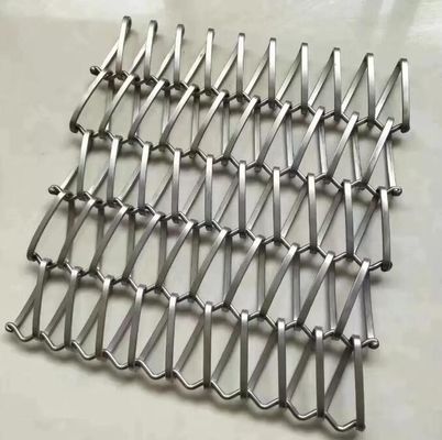 Dutch Weave Decorative Gold Stainless Steel Bar Decorative Metal Curtain