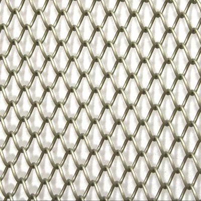 Aluminum Chain Link Curtains Used For Decorative Chain Fly Screen