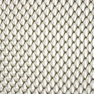 Decorative Aluminium Metal Mesh Curtain Chain Drapery Metal Coil Mesh