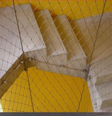 Flexible Stainless Steel Wire Rope Net for Building Protection Woven Wire Mesh