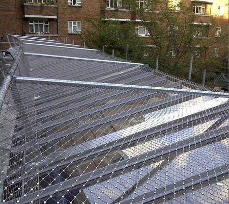 High Flexibility Stainless Steel Woven Wire Rope Mesh Knot