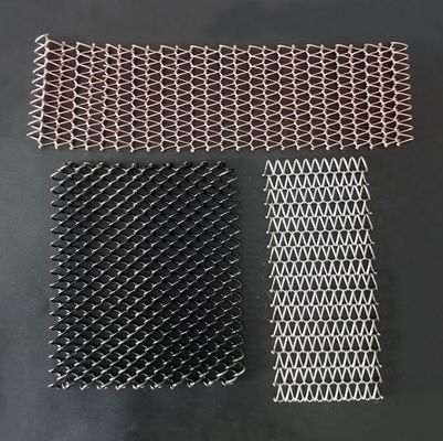 Architectural Decoration Metal Woven Wire Mesh Decoration Wire Mesh For Metal Partition