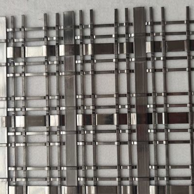 Stainless Steel Decoative Metal Architecture Mesh Stainless Steel Woven Wire Drapery