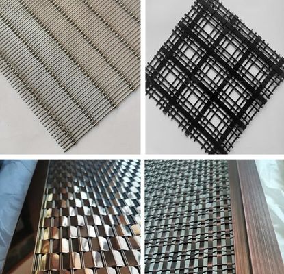 Decorative Architectural Metal Wire Mesh For Effective Fall Protection