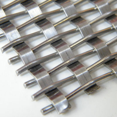 Stainless Steel Woven Facade Mesh for Architectural Decoration