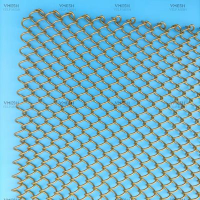 Anti-deform Metal Design Stainless Steel 1.2mm Fireplace Mesh Screens