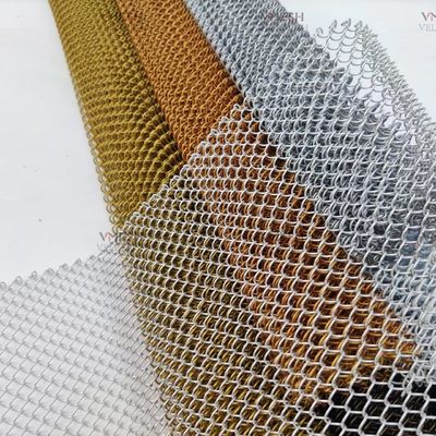 Chain Link Metal Mesh Room Divider Curtain With 6*6mm Mesh Size
