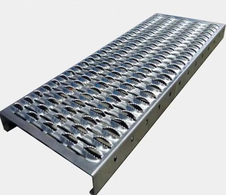 High Strength And Quality Grating Stair Treads / Catwalk Safety Grating
