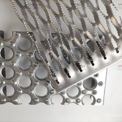 Hot Dip Galvanized Antiskid Perforated Plate Walkway Safety Grating