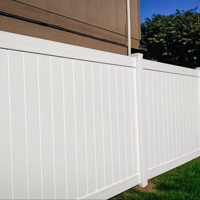 Easy Installation 6 Ft Vinyl Privacy Fence Panels Outdoor Backyard