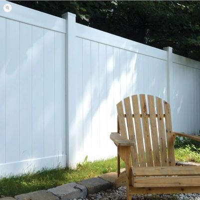 6Ft Outdoor Garden White Cheap PVC Vinyl Privacy Fence Panel