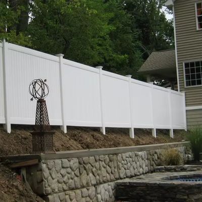 Durability 6*8 Feet virgin PVC Cheap Full Privacy Fence