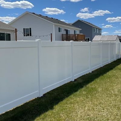 Vinyl Full Privacy Fencing And Garden Pool Plastic Fencing