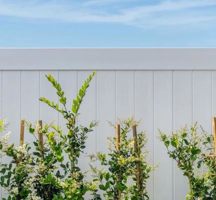 Easy Installation PVC Full Privacy Vinyl Yard Fence Panel