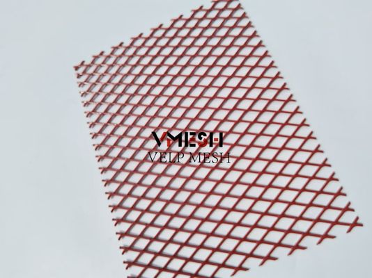 Decorative Facade Expanded Aluminium Mesh Powder Coated Screens