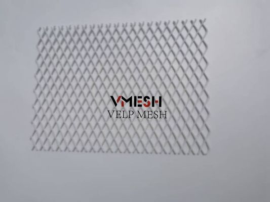 Architectural Facade Design Cladding PVDF Decorative Aluminum Expanded Mesh