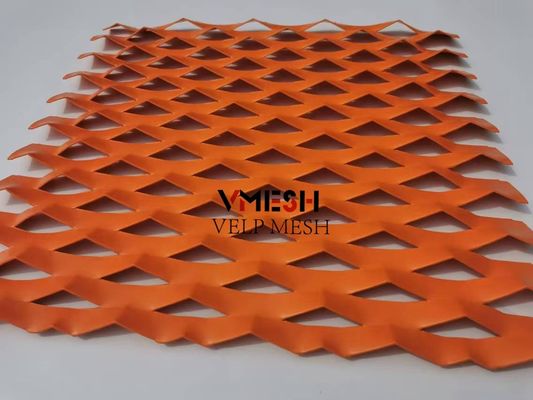 Architectural Metal Mesh Building Facades Ceiling Panel Aluminum Metal expanded mesh