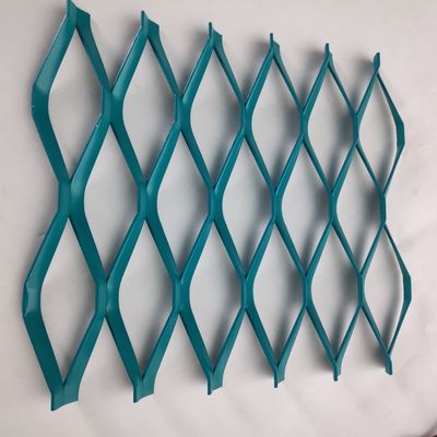 2mm Plate Aluminum Expanded Cladding Decorative Mesh Metal Screen