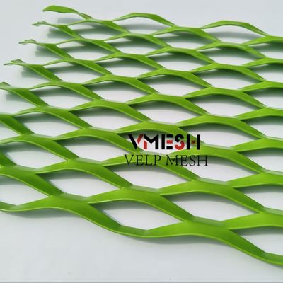 Hexagonal Decorative Screen Metal Panel Aluminum Grid Wire Mesh