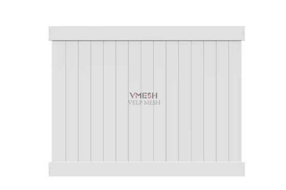 Outdoor 1.8m x 2.4m Vinyl Privacy Fence For Garden Pool House Villa