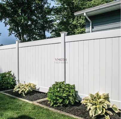 Durable Garden Pvc Fence Privacy Heavy Duty White Panels