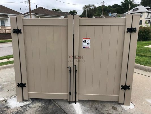 Durable Garden Pvc Fence Privacy Heavy Duty White Panels