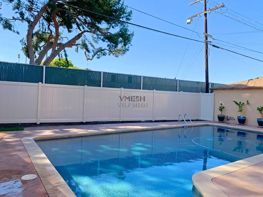 100% Virgin 8 Ft Vinyl Fence Waterproof Panels Home