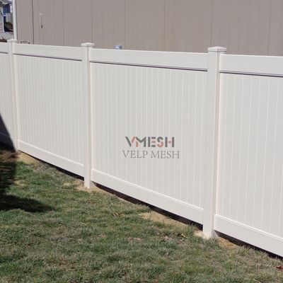 6*8 White Yard Safety Vinyl Rail Fence Fencing