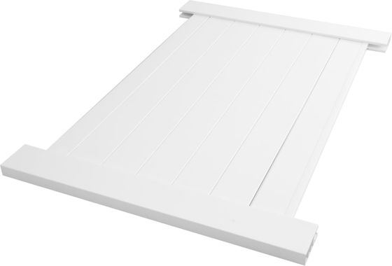 Rodent Proof Long Life Plastic Privacy Fence For Outdoor Yard With Gates
