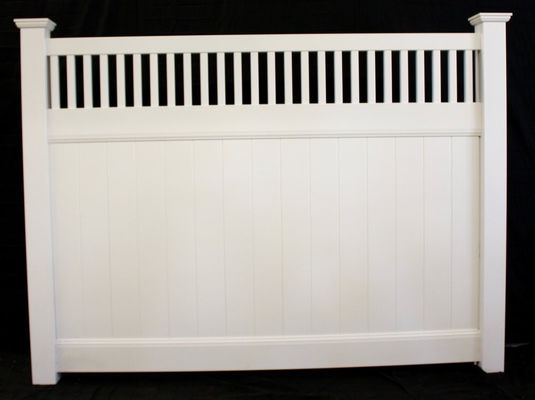 Virgin Environmental Privacy Screen Pvc Plastic Vinyl Fence For Yard