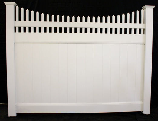 Virgin Environmental Privacy Screen Pvc Plastic Vinyl Fence For Yard