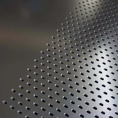 Powder Coated Aluminum Stainless Steel Perforated Sheet For Architectural Facade