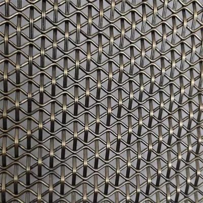 Customized Different Weaving Methods Stainless Steel Panel For Wall Decorative Mesh