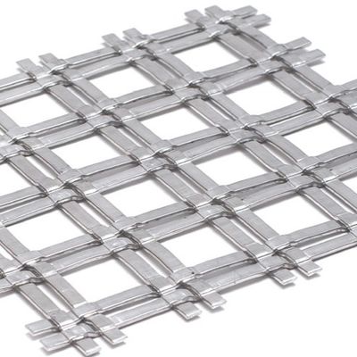 Stainless Steel Mesh Architectural Woven Wire Mesh For Facade Cladding