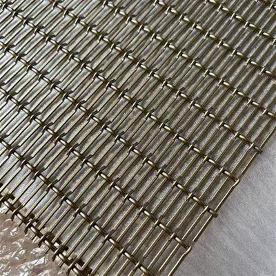 Customized Architectural Woven Wire Mesh Stainless Steel Decorative Panels