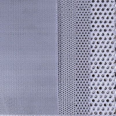 1.2mm Thick Aluminum Galvanized Steel Perforated Mesh For Drainage Systems