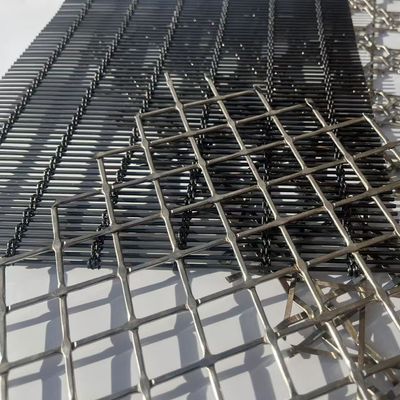 Stainless Steel 304 Architectural Metal Mesh For Building Decorative