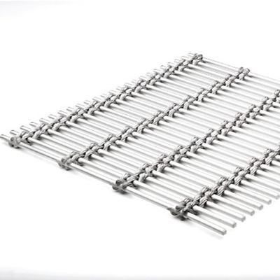 Exterior Wall Decorative Architectural Stainless Steel Cable Rod Metal Wire Mesh