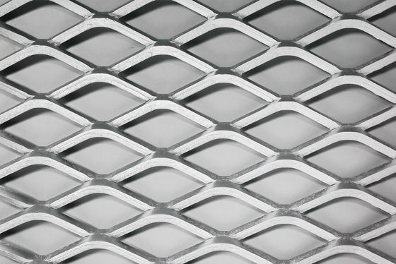 4mm 5mm Carbon Steel Expanded Metal Mesh Steel Plate Netting For Walkway Platform