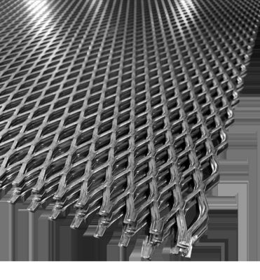 500g/sqm Zinc Coated Galvanized Anti-rust Expanded Metal Mesh Window Well Cover