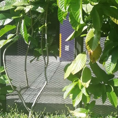 Anti Slip Raised Expanded Metal Mesh Heavy Duty Hexagon For Platform